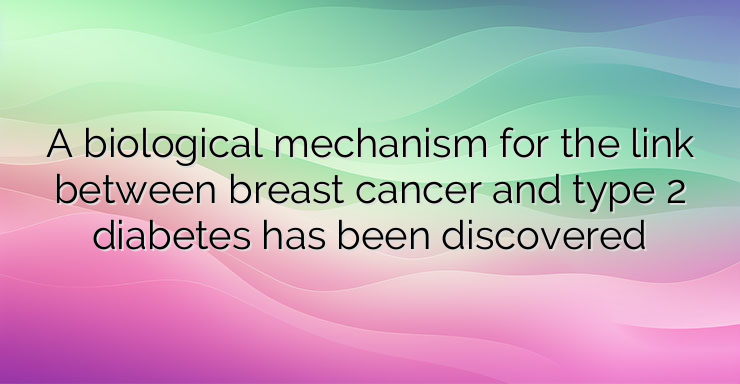 A biological mechanism for the link between breast cancer and type 2 diabetes has been discovered