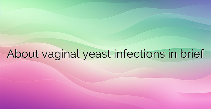 About vaginal yeast infections in brief