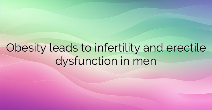 Obesity leads to infertility and erectile dysfunction in men